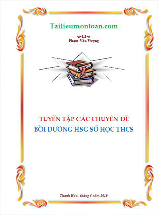 Các chuyên đề bồi dưỡng học sinh giỏi số học THCS