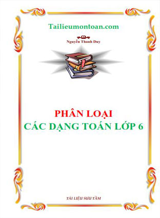 Phân loại phương pháp giải toán lớp 6