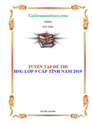 Đề thi học sinh giỏi lớp 9 cấp tỉnh năm học 2018-2019 (file word phần mất phí)