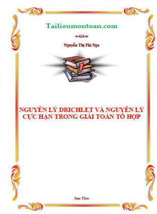 Nguyên lý drichlet và nguyên lý cực hạn trong toán tổ hợp