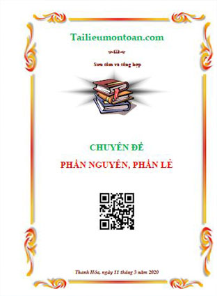 Chuyên đề phần nguyên, phần lẻ