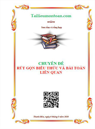 Rút gọn biểu thức và bài toán liên quan