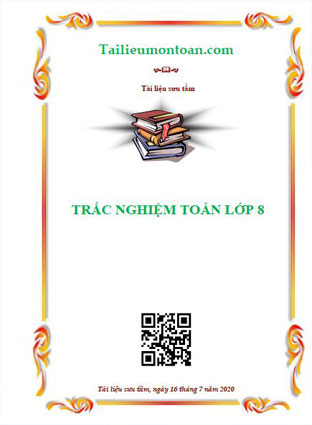 Bài tập trắc nghiệm toán 8