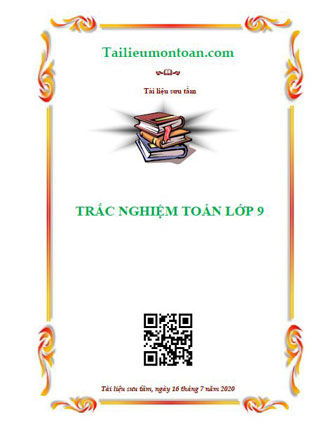 Trắc nghiệm toán 9