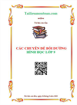 Các chuyên đề hình học lớp 9