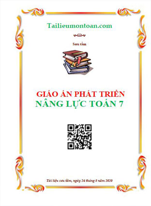 giáo án phát triển năng lực đại số lớp 7