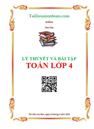 Lý thuyết và bài tập toán lớp 4
