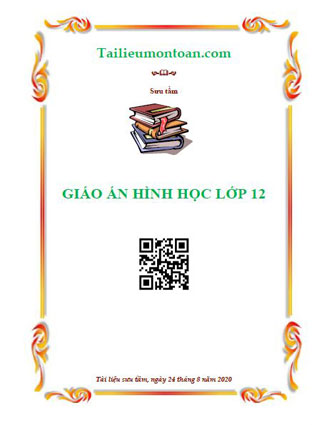 Giáo án hình học lớp 12