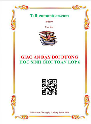 Giáo án dạy thêm toán lớp 6