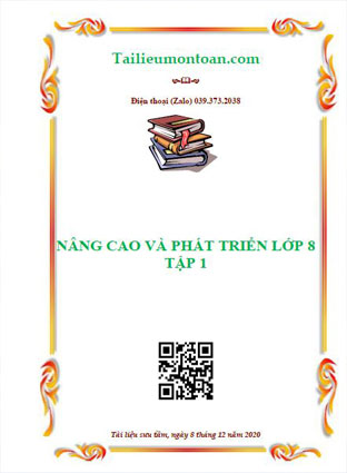 Nâng cao và phát triển lớp 8 tập 1