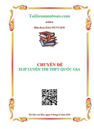 Chuyên đề elip luyện thi THPT quốc gia