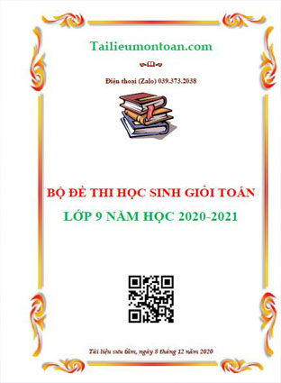 Bộ đề thi học sinh giỏi toán lớp 9 năm học 2020-2021