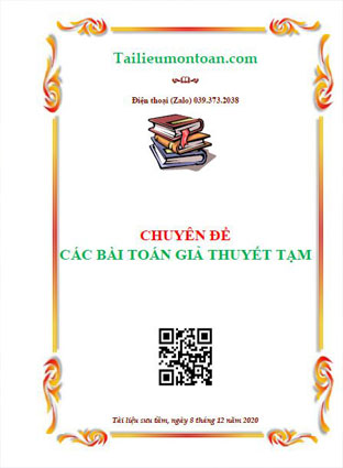 Chuyên đề giả thuyết tạm