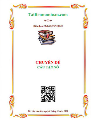 Chuyên đề cấu tạo số