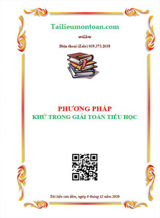 Phương pháp khử trong giải toán tiểu học