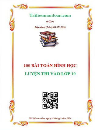 100 bai toan hinh học luyen thi vao lop 10