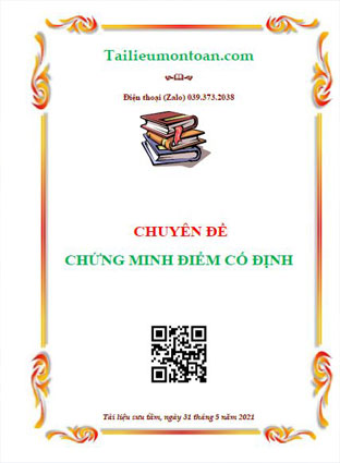 Chuyên đề điểm cố định luyện thi học sinh giỏi