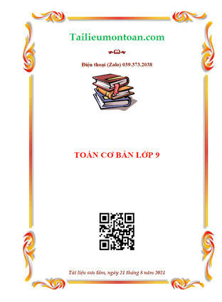 Toán cơ bản lớp 9