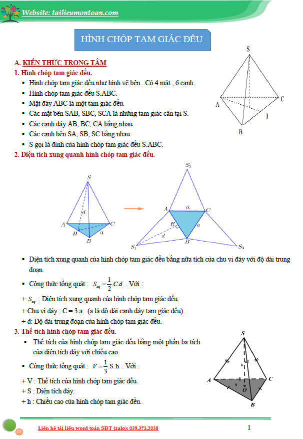 Một số khối hình thực tiễn lớp 8